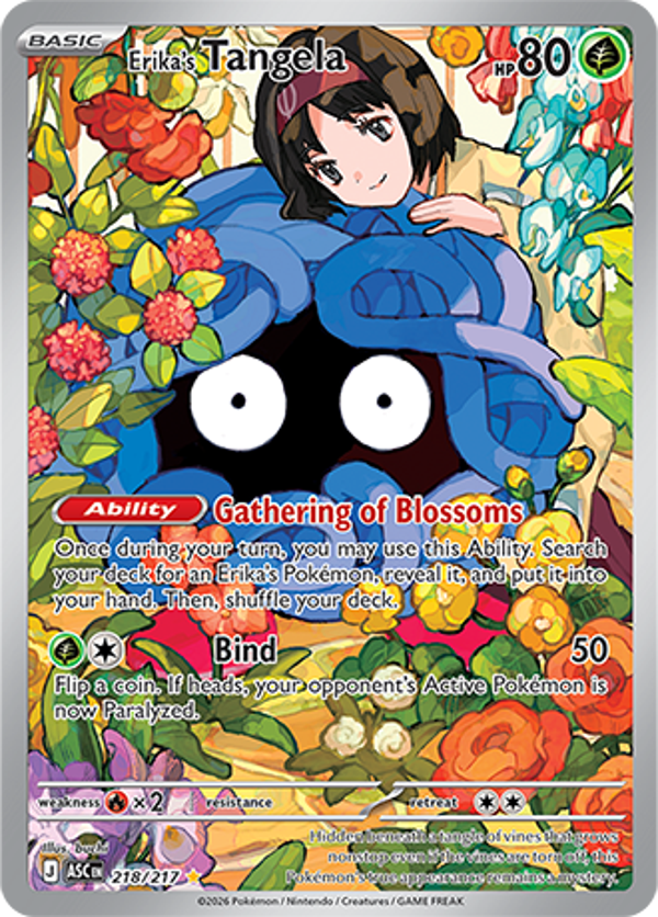 Erika's Tangela 218/217 Ascended Heroes