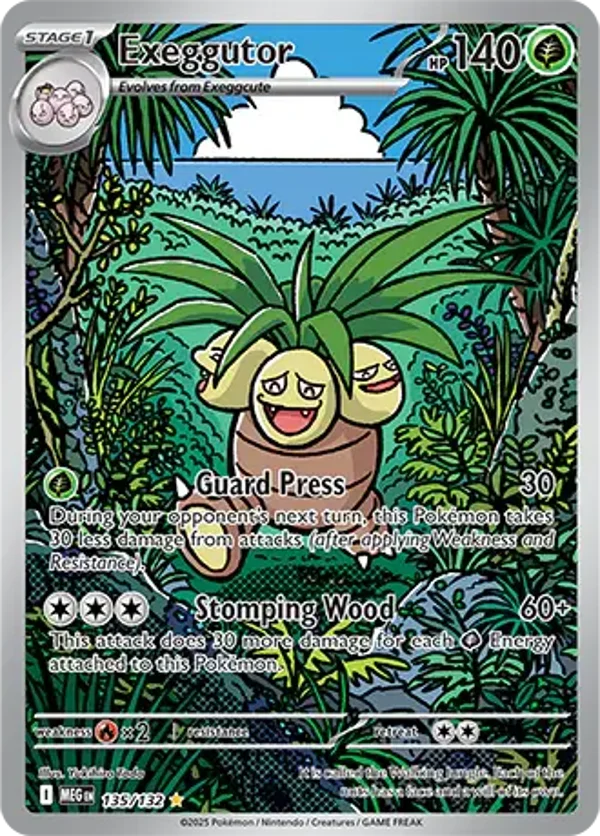 Exeggutor 135/132 Mega Evolution