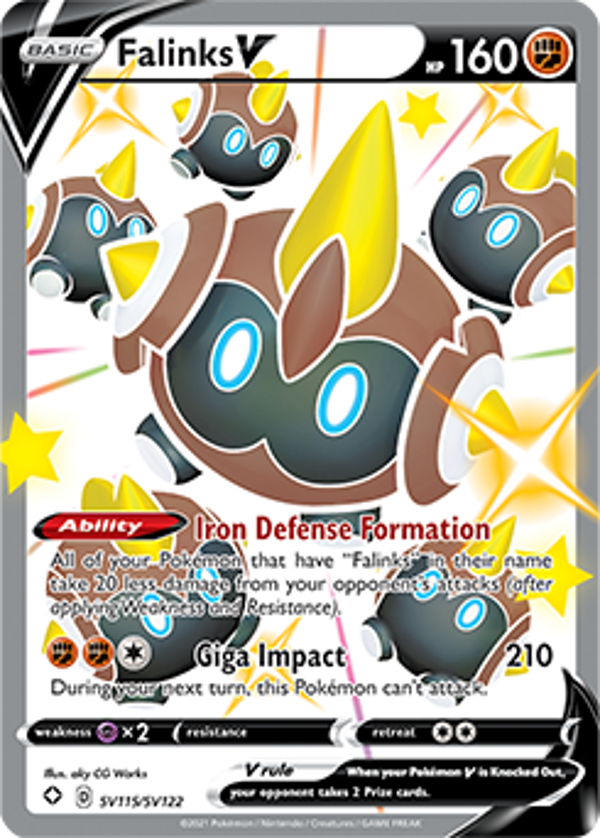Falinks v sv115/sv122 shining fates