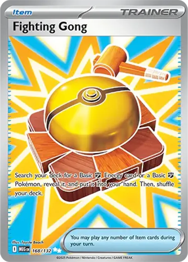Fighting Gong 168/132 Mega Evolution