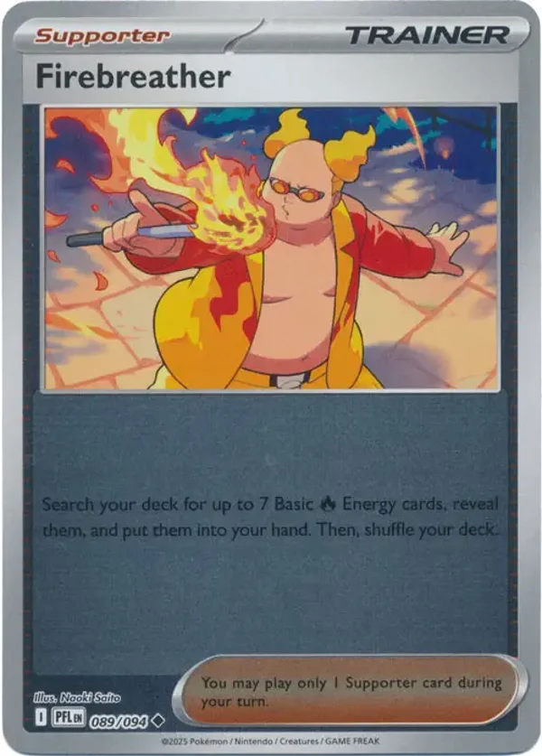 Firebreather 089/094 Reverse Holo Phantasmal Flames