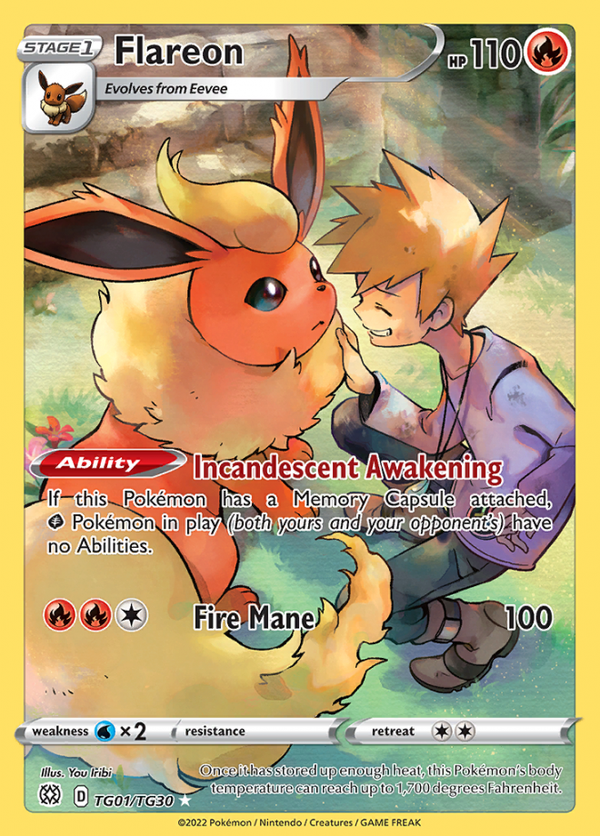 Flareon tg01/tg30 Brilliant Stars