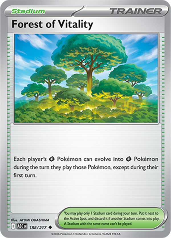 Forest of Vitality 188/217 Ascended Heroes