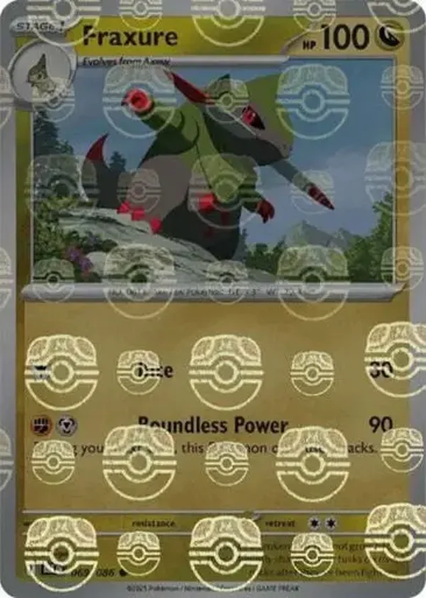 Fraxure 069/086 Black Bolt