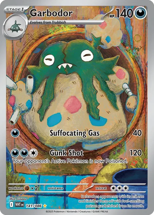 Garbodor 141/086 White Flare