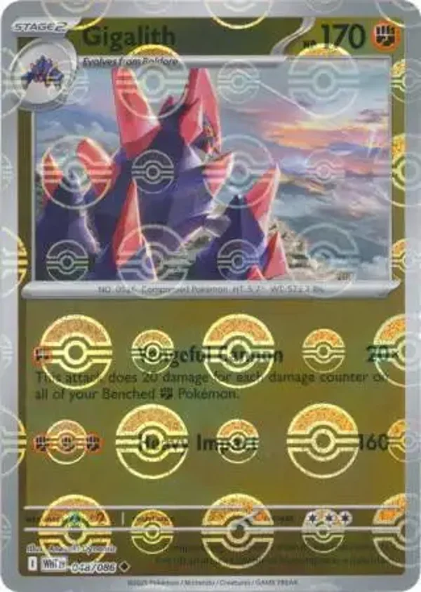 Gigalith 048/086 White Flare