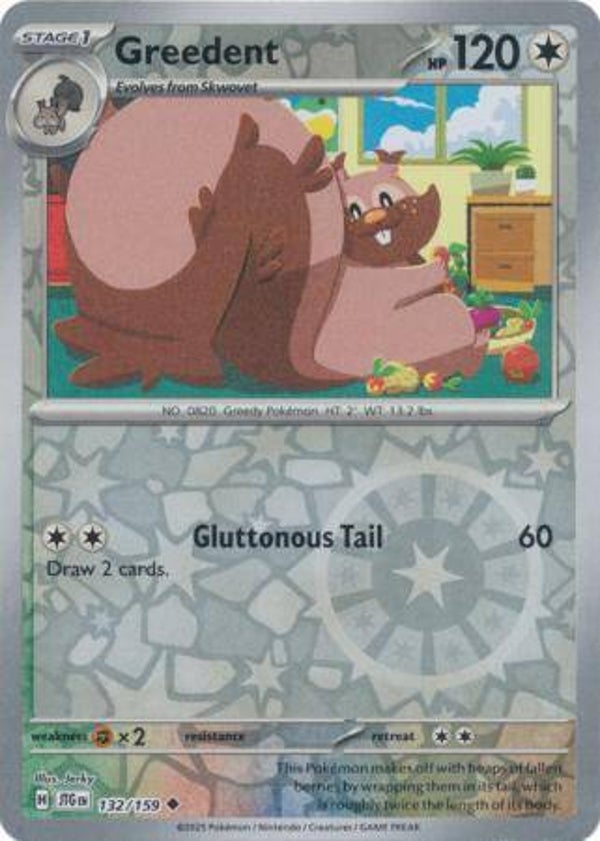 Greedent 132/159 Reverse Holo Journey Together