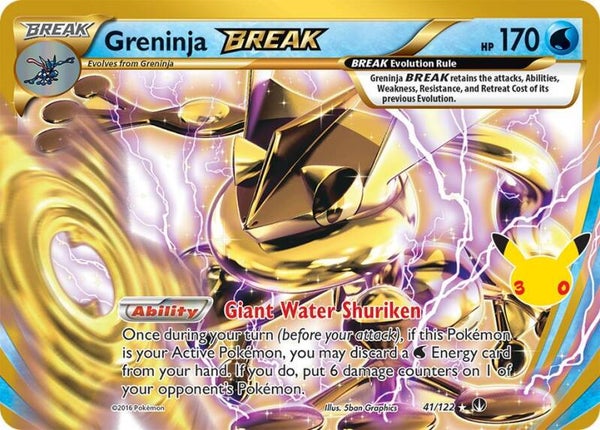 Greninja BREAK 41/122 Classic 30th Anniversary