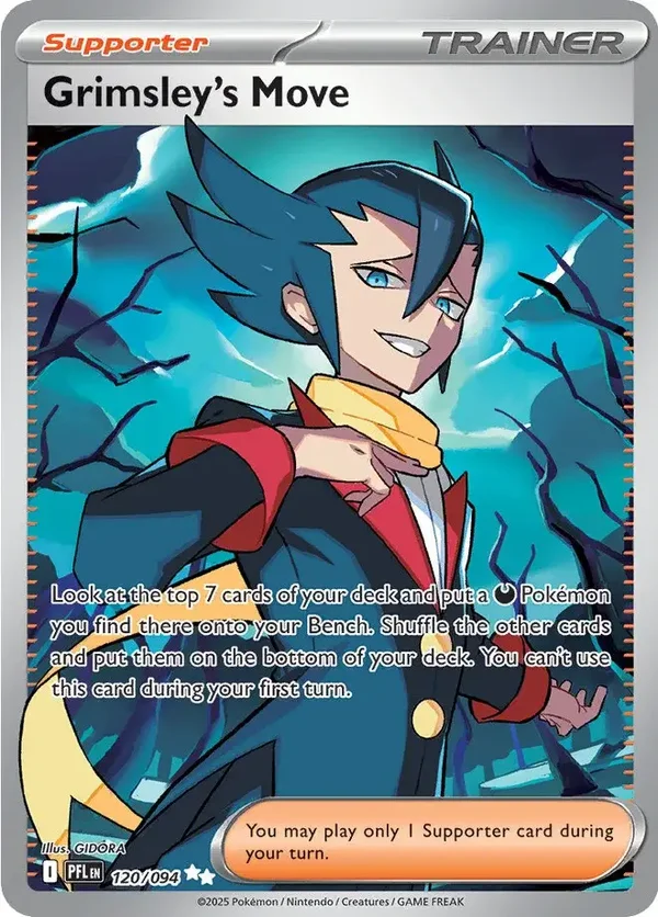 Grimsley's Move 120/094 Phantasmal Flames