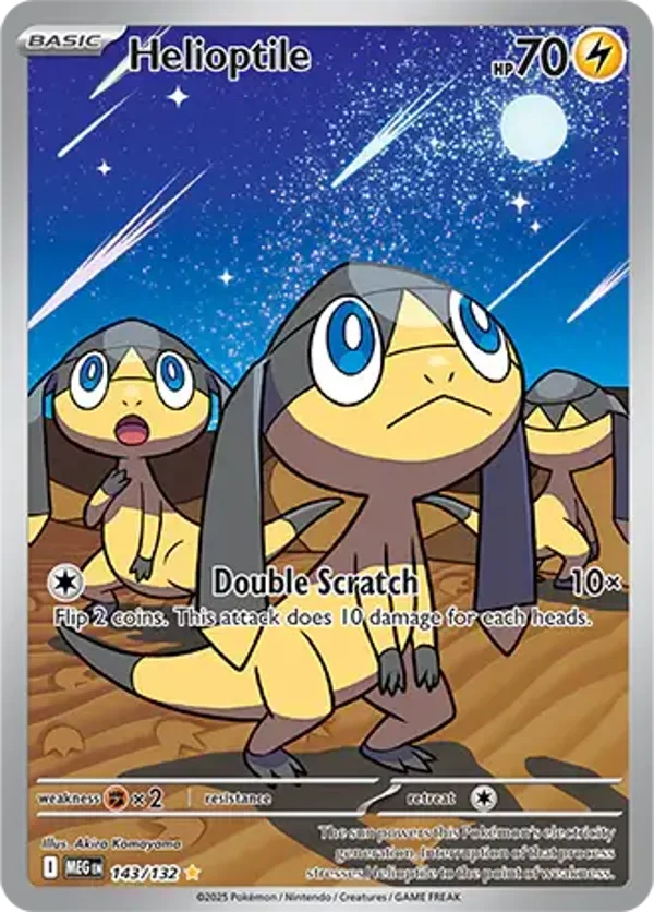 Helioptile 143/132 Mega Evolution