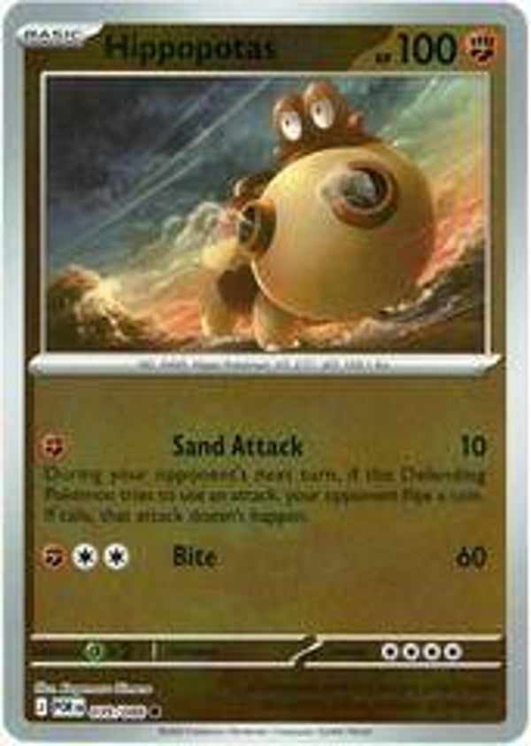 Hippopotas 039/088 Reverse Holo Perfect Order