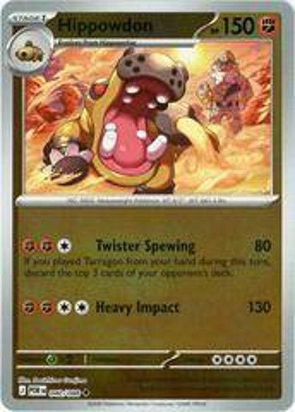 Hippowdon 040/088 Reverse Holo Perfect Order