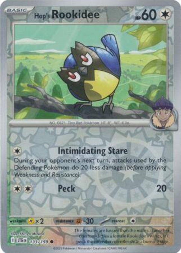 Hop's Rookidee 133/159 Reverse Holo Journey Together