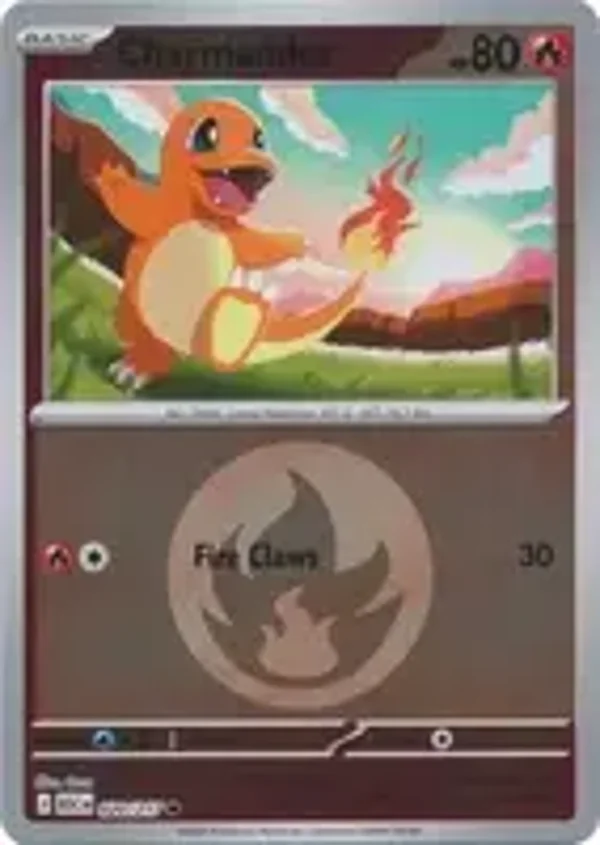 Charmander 020/217 Reverse Holo Energy Ascended Heroes