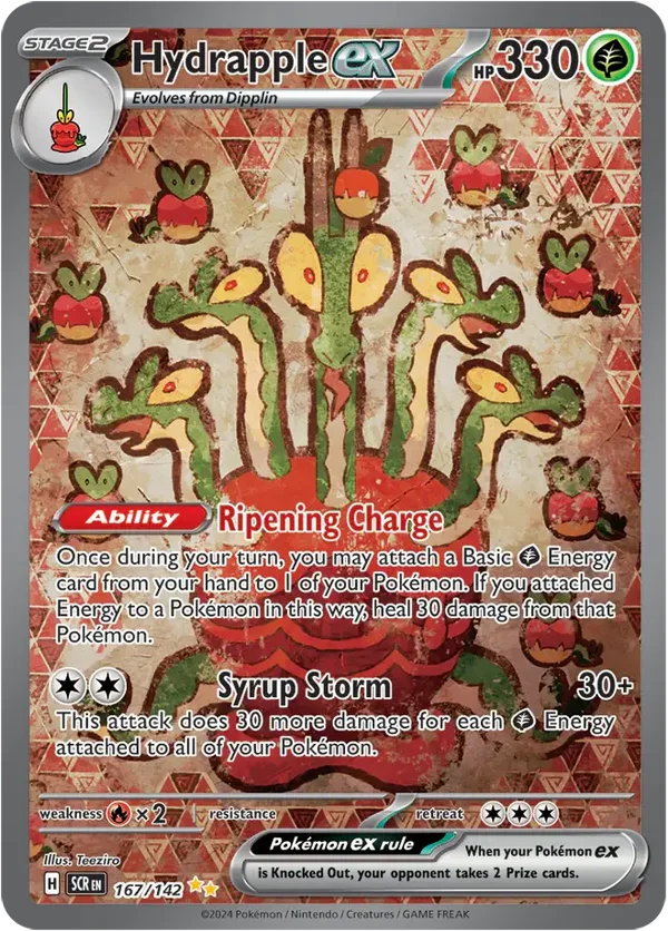 Hydrapple EX 167/142 Stellar Crown