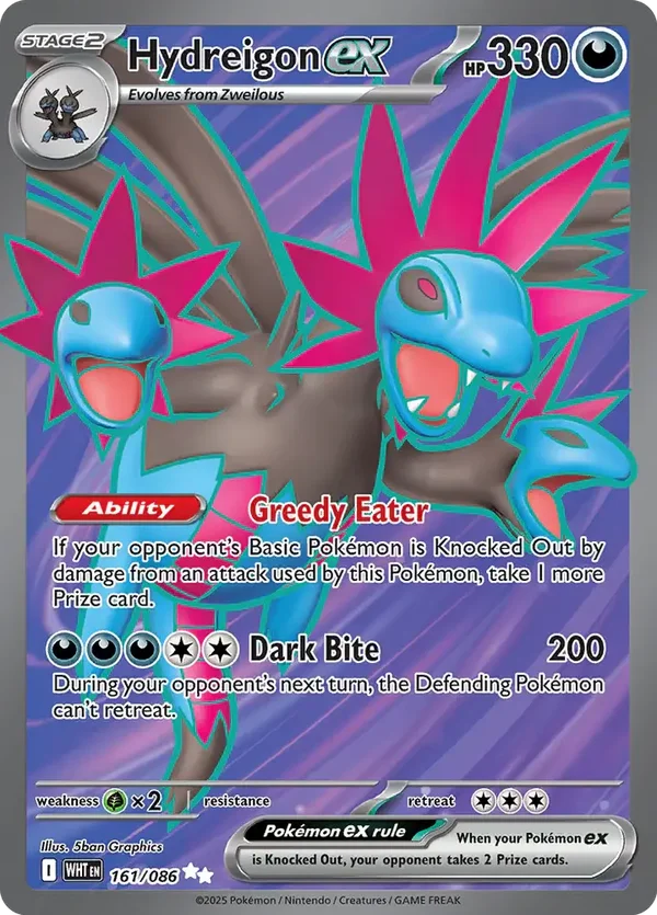 Hydreigon EX 161/086 White Flare