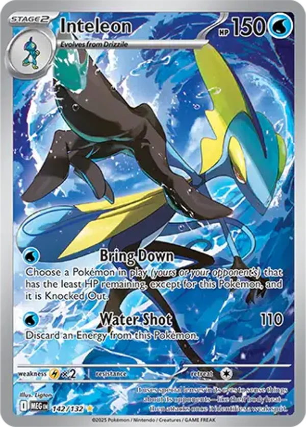 Inteleon 142/132 Mega Evolution