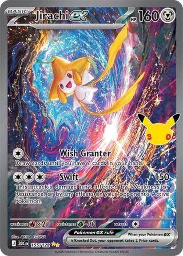Jirachi EX 155/128 30th Anniversary
