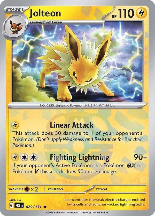 Jolteon 029/131 Masterball Prismatic Evolutions