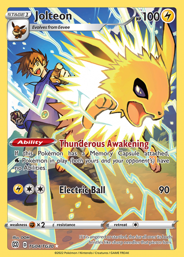 Jolteon tg04/tg30 Brilliant Stars