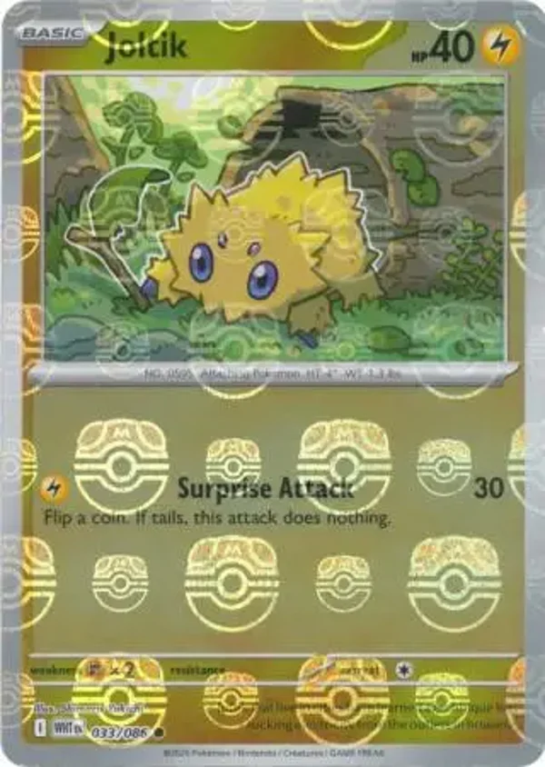 Joltik 033/086 White Flare