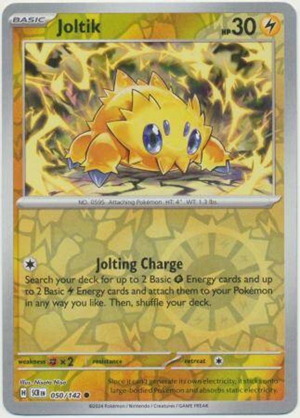 Joltik 050/142 Reverse Holo Stellar Crown