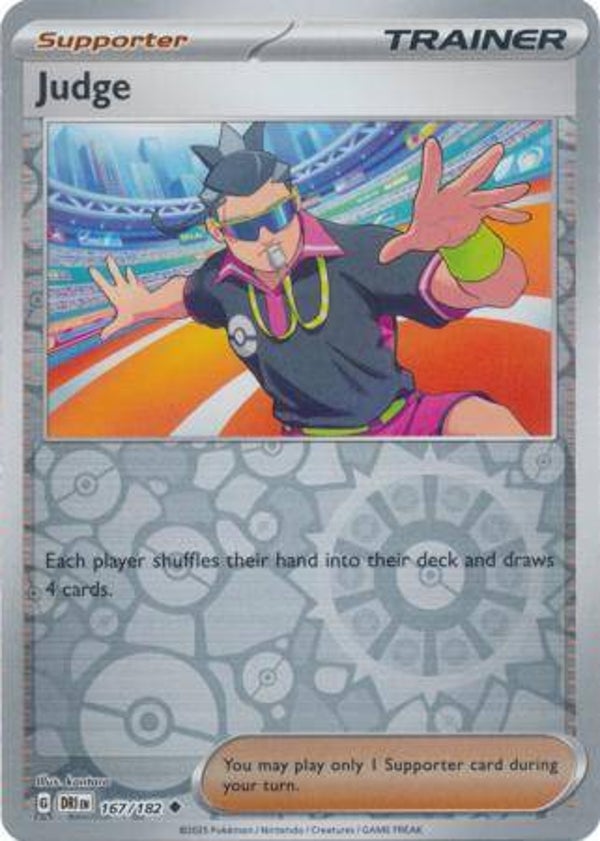 Judge 167/182 Reverse Holo Destined Rivals