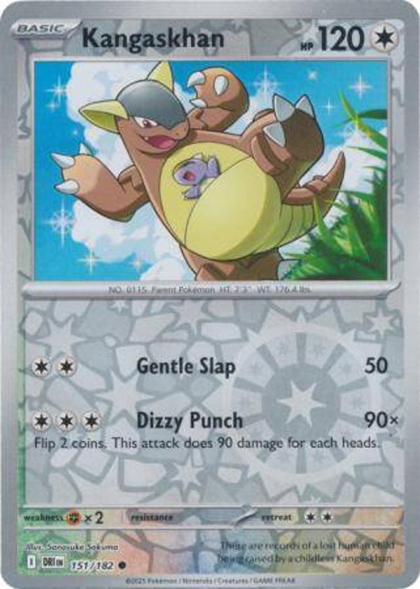 Kangaskhan 151/182 Reverse Holo Destined Rivals
