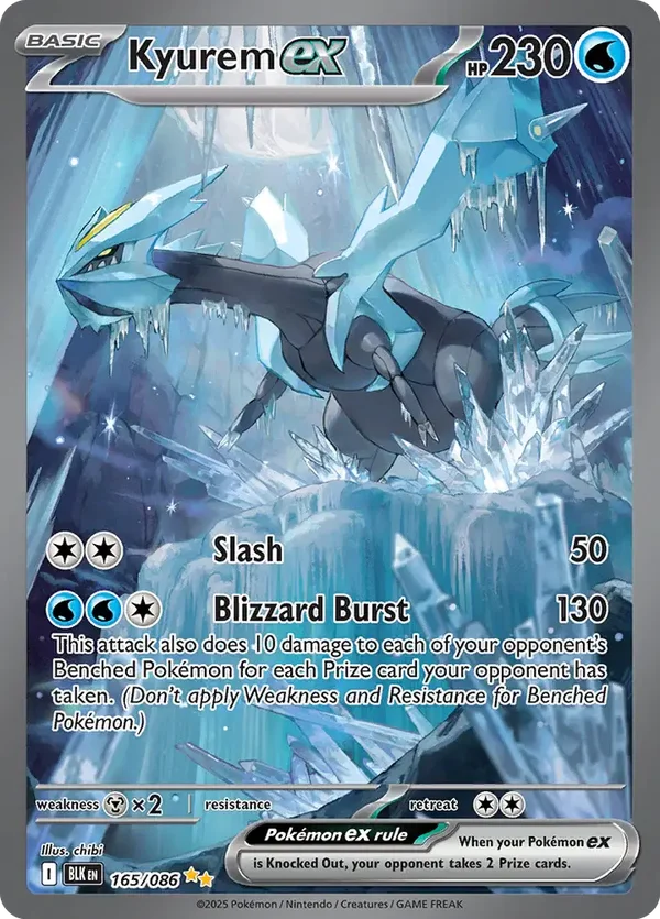 Kyurem EX 165/086 Black Bolt