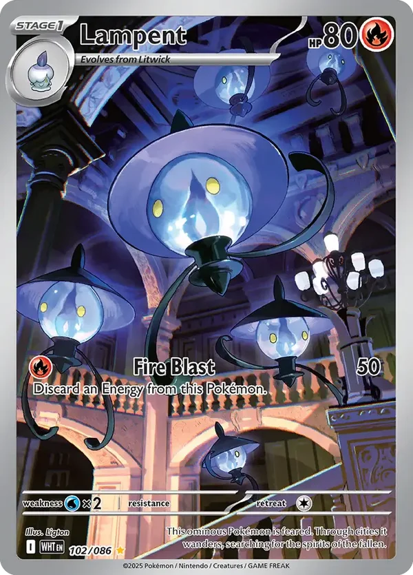 Lampent 102/086 White Flare