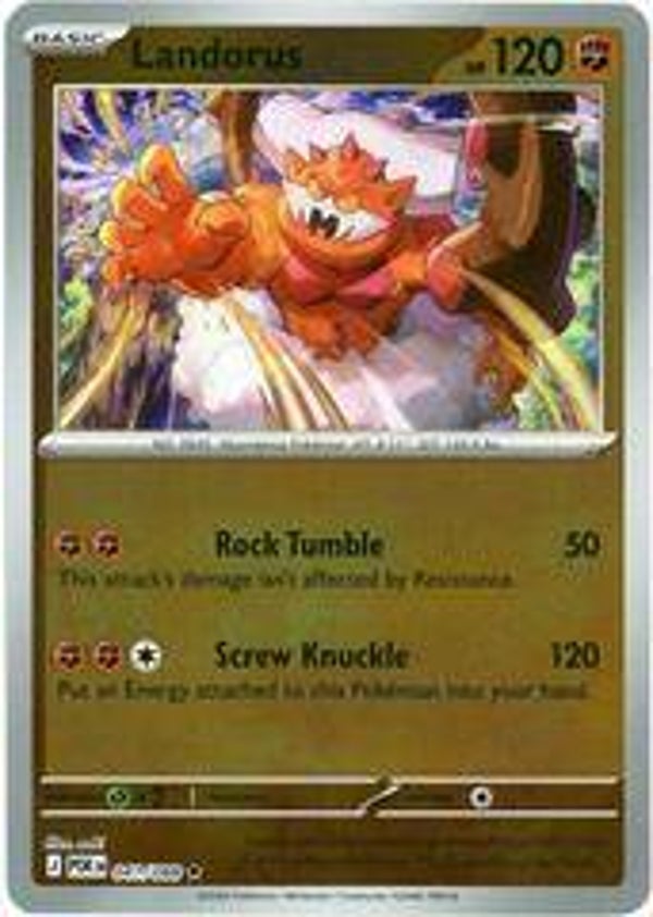 Landorus 041/088 Reverse Holo Perfect Order
