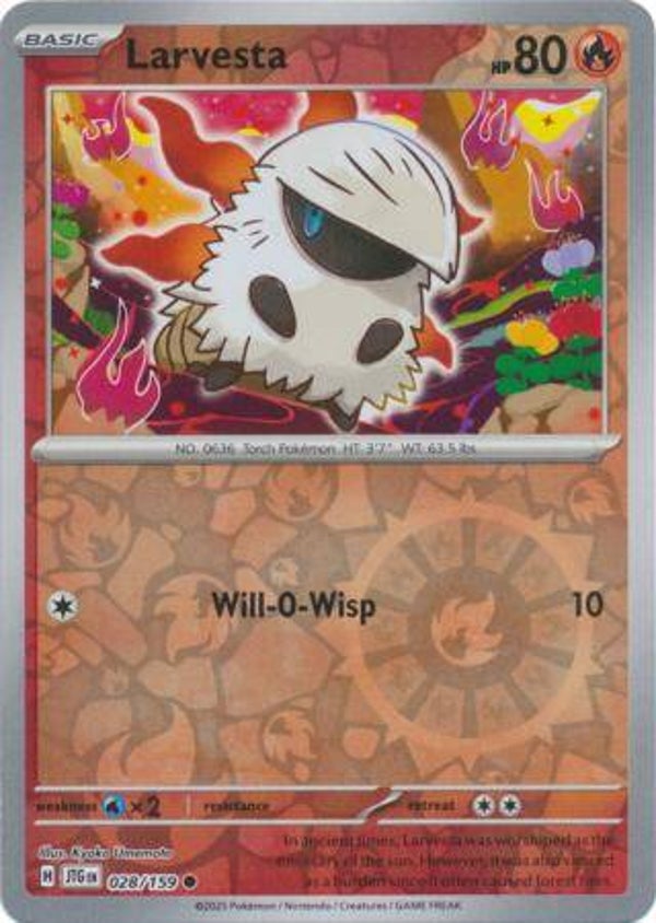 Larvesta 028/159 Reverse Holo Journey Together