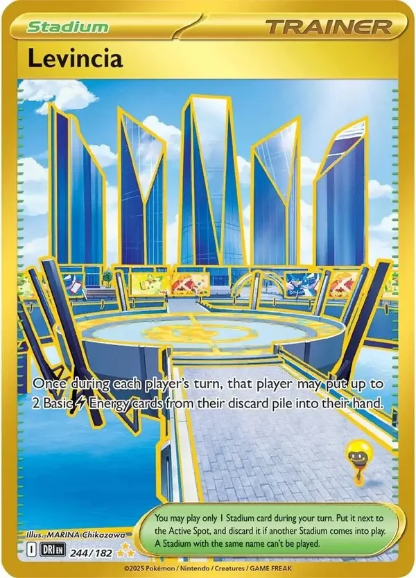Levincia (Gold) 244/182 Destined Rivals