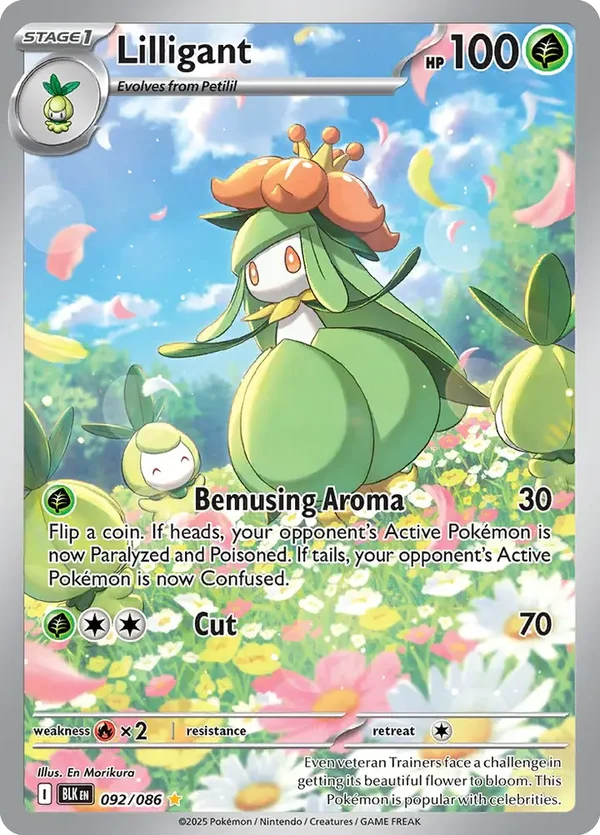 Lilligant 092/086 Black Bolt