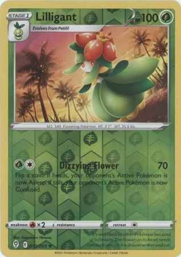 Lilligant 010/203 reverse holo (Evolving Skies)