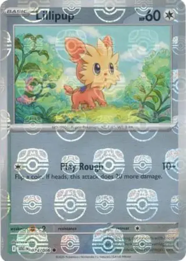 Lillipup 074/086 White Flare