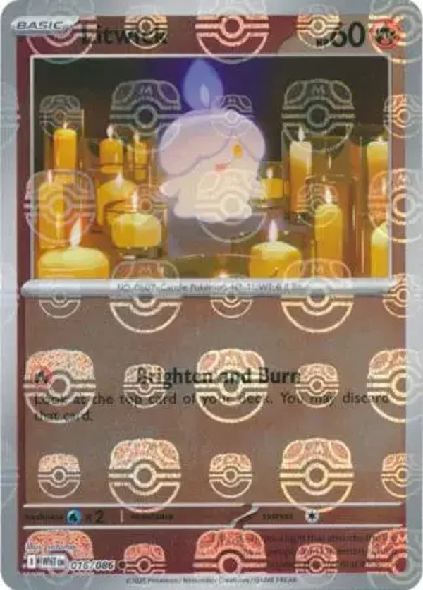 Litwick 016/086 White Flare