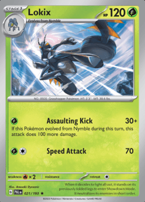 Lokix 021/193 holo Paldea evolved