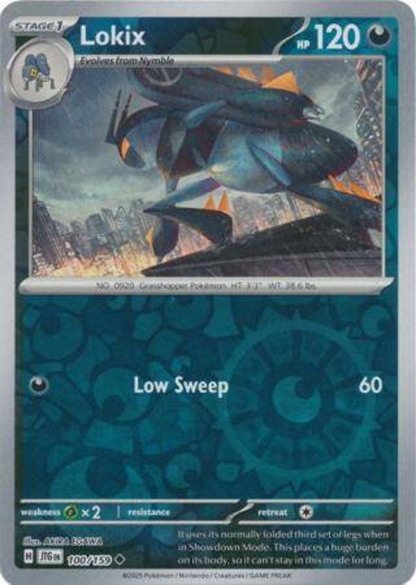 Lokix 100/159 Reverse Holo Journey Together