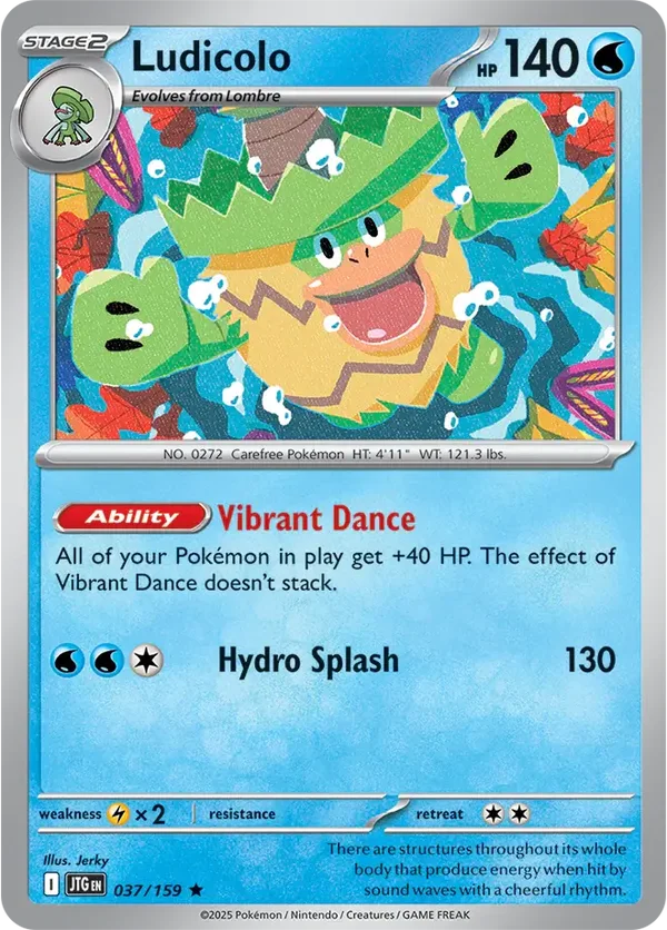 Ludicolo 037/159 Holo Journey Together