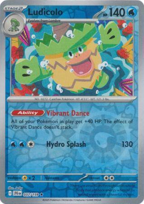 Ludicolo 037/159 Reverse Holo Journey Together