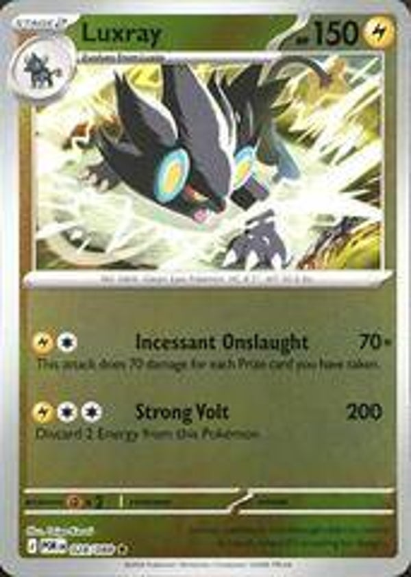 Luxray 028/088 Reverse Holo Perfect Order