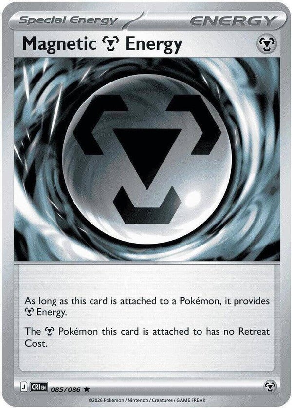 Magnetic Metal Energy 085/086 holo Chaos Rising