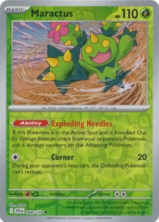 Maractus 008/159 Reverse Holo Journey Together