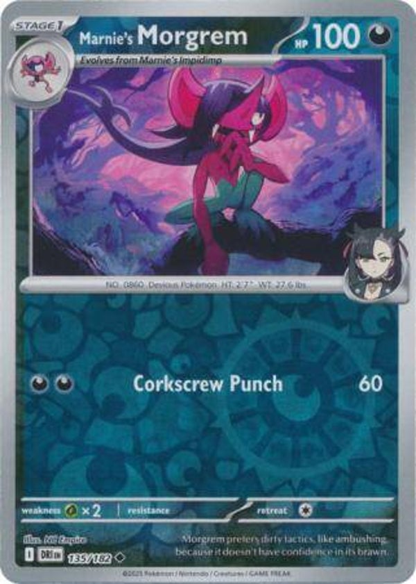 Marnie's Morgrem 135/182 Reverse Holo Destined Rivals