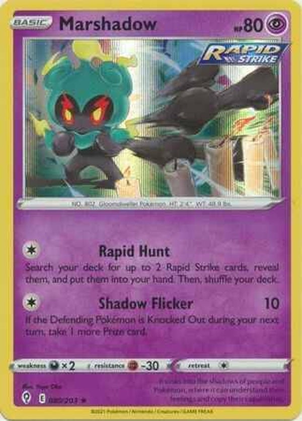Marshadow 080/203 holo (Evolving Skies)