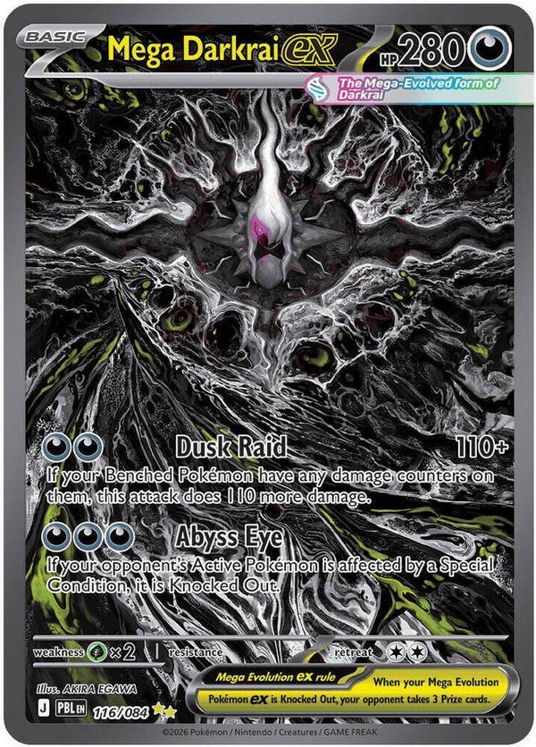 Mega Darkrai EX 116/084 Pitch Black
