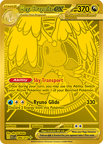 Mega Dragonite EX 295/217 Ascended Heroes