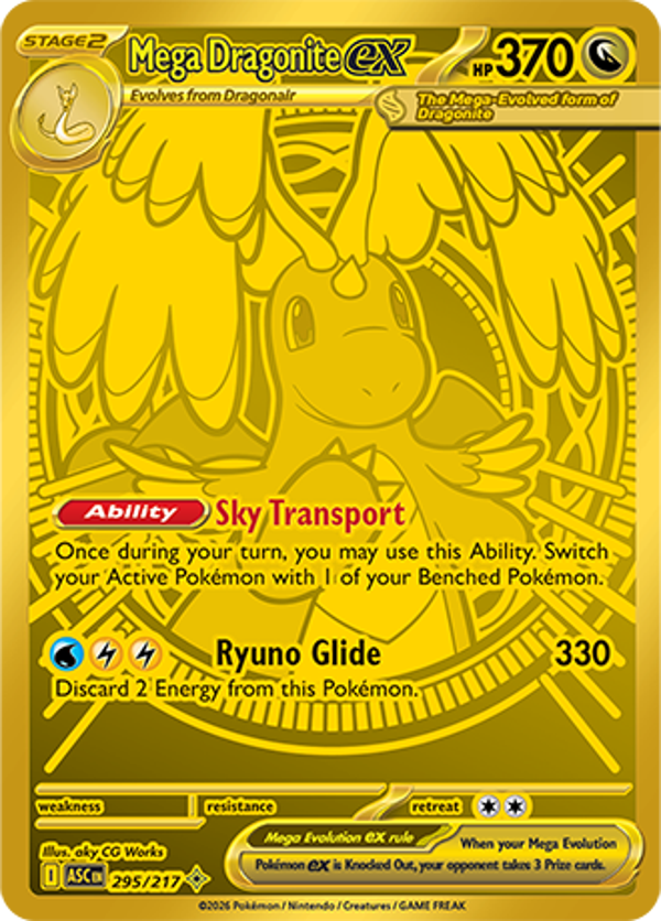 Mega Dragonite EX 295/217 Ascended Heroes