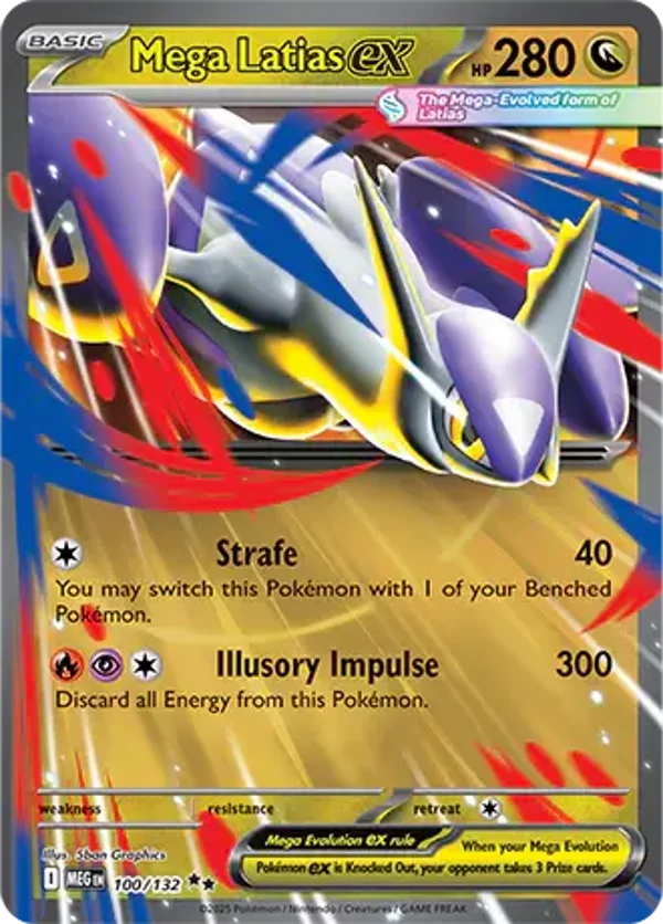 Mega Latias EX 100/132 Mega Evolution
